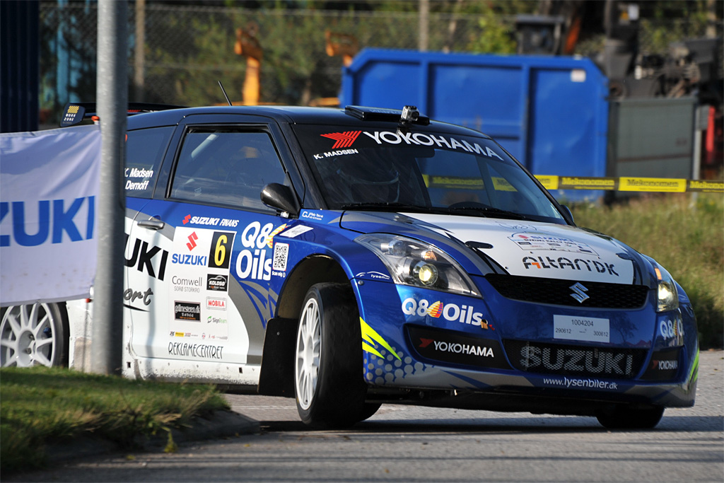 Kenneth Madsen kommer med en frisk andenplads fra et stort rallysprint i bagagen
